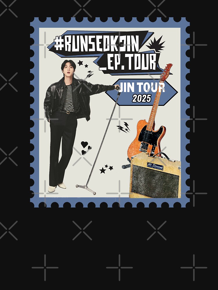 【JIN】[RUNSEOKJIN] TOUR Slogan Jin 'RUNSEOKJIN_EP.TOUR' Poster starting on June 28th. Run