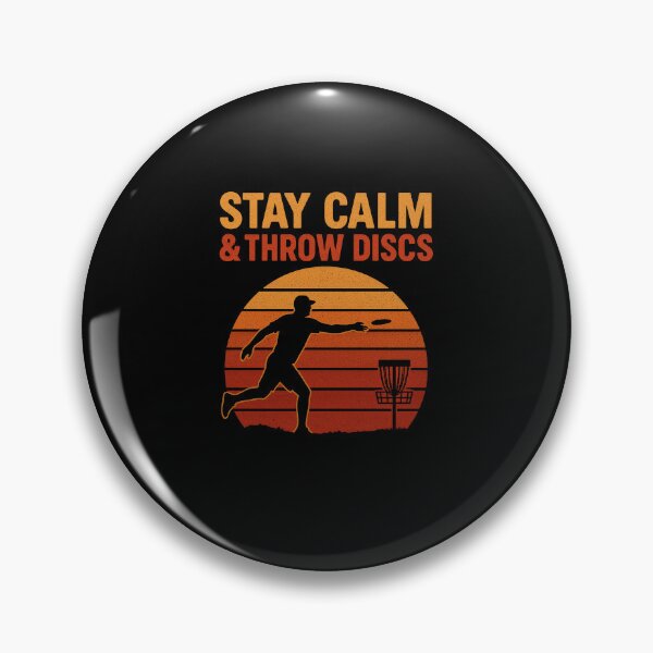 Item preview, Disc Golf Player Retro Sunset – Funny Frisbee Quote designed and sold by tecyross.