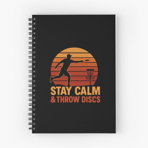 Item preview, Stay Calm & Throw Discs – Disc Golfer Gift Shirt Design designed and sold by tecyross.