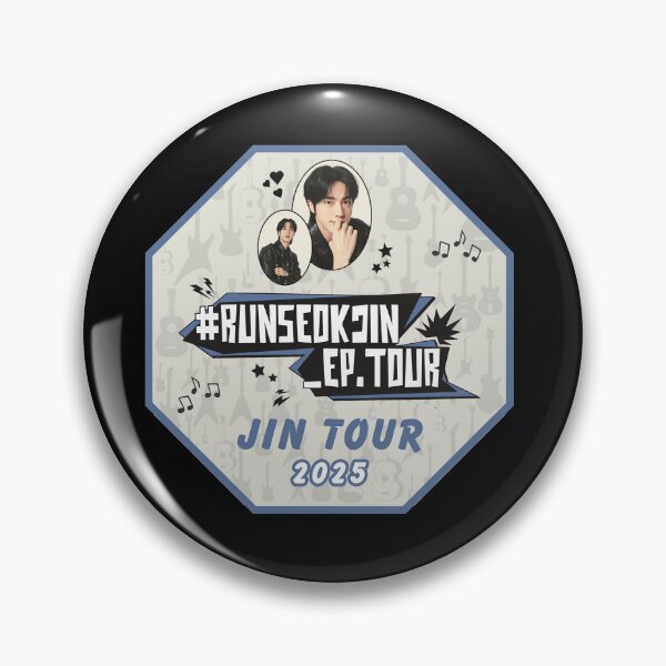 Item preview, Jin BTS Run Seokjin Ep Tour, Jin Concert 2025 designed and sold by IronMan5000.