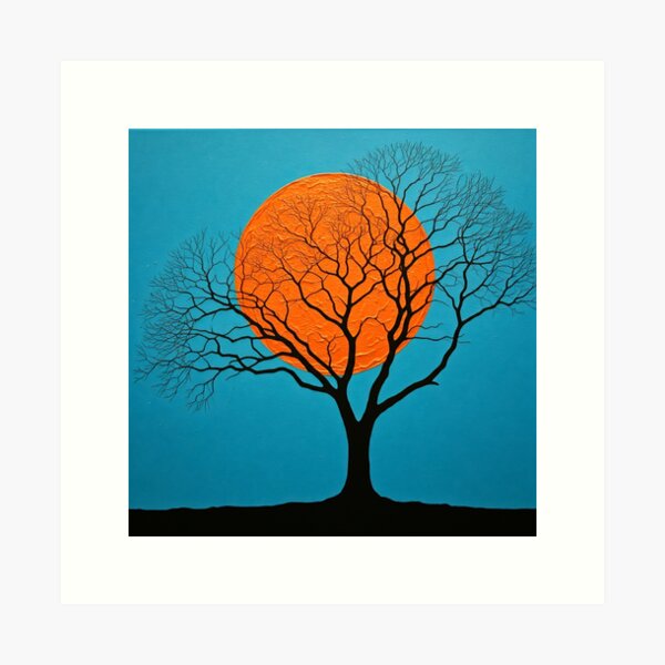 Item preview, Moonlit tree designed and sold by Chiknook.