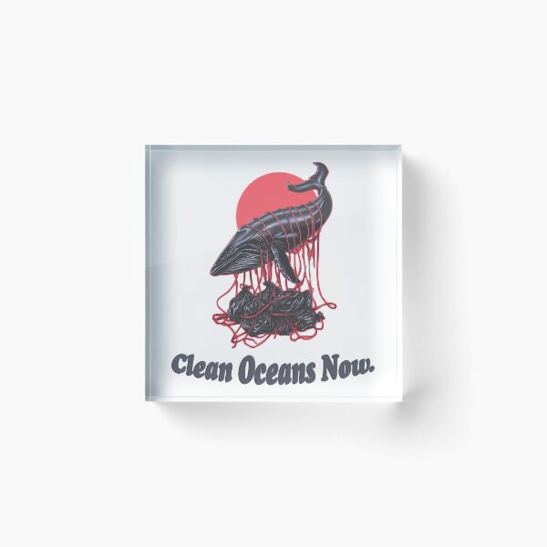 Item preview, Clean Oceans Now. designed and sold by Zen Lael.