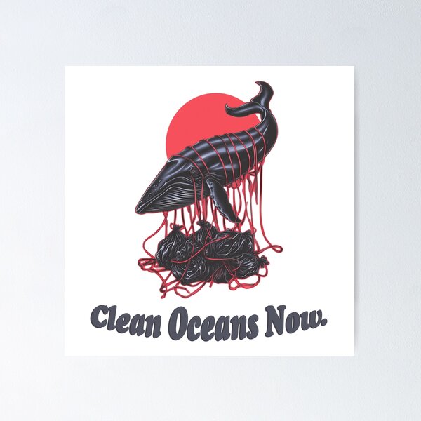 Item preview, Clean Oceans Now. designed and sold by Zen Lael.