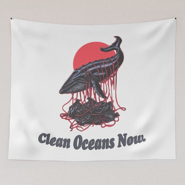 Item preview, Clean Oceans Now. designed and sold by Zen Lael.