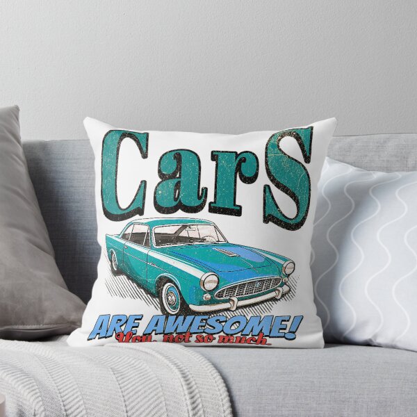 Item preview, Car's Are Awesome- You Not So Much! | Vintage Car Art | Automotive Design | Pacific NW Gear Co designed and sold by PacificNWGearCo.