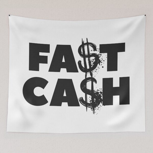 Item preview, Fast Cash Dollar Sign Graffiti designed and sold by UNK-Fatigues.