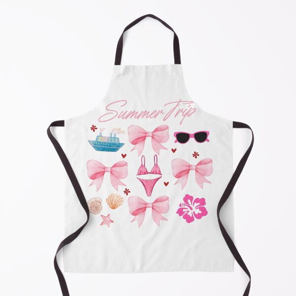 Item preview, Summer Trip Pink Bows Coquette Funny Summer Vacation designed and sold by thebest-2studio.