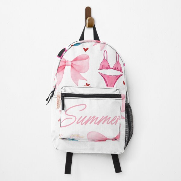 Item preview, Summer Trip Pink Bows Coquette Funny Summer Vacation designed and sold by thebest-2studio.