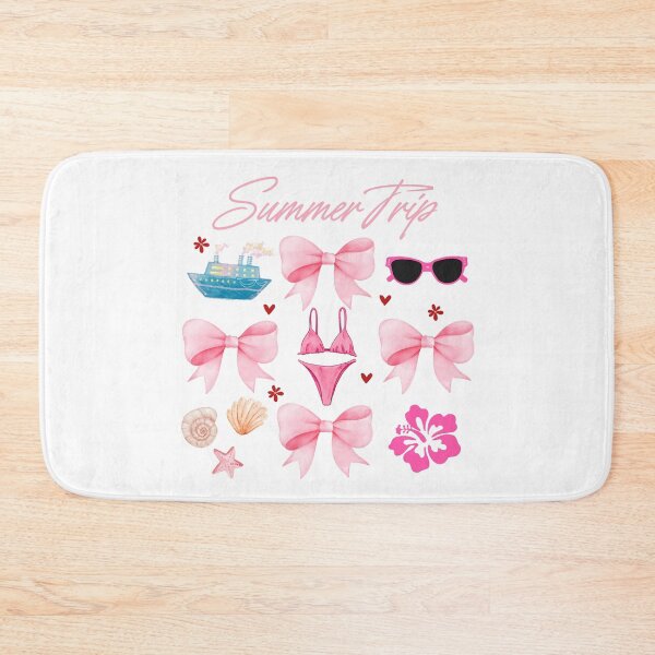 Item preview, Summer Trip Pink Bows Coquette Funny Summer Vacation designed and sold by thebest-2studio.