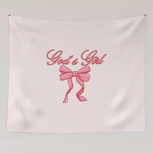 Item preview, God’s Girl Pink Bow designed and sold by Jschaffer16.