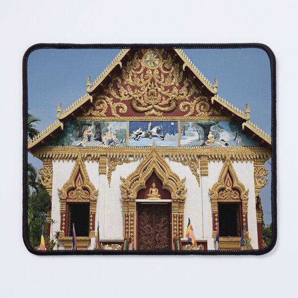 Item preview, Sacred architecture of Wat Luang in Pakse designed and sold by franck380.