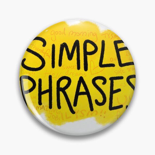 Item preview, simple phrases designed and sold by Marge-Z-Art.