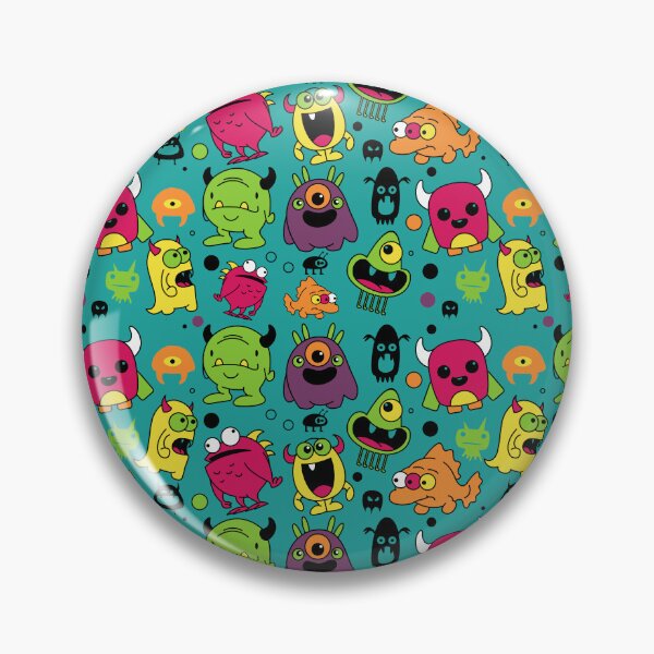 Item preview, Monster Doodle Pattern designed and sold by PhantomRadar.