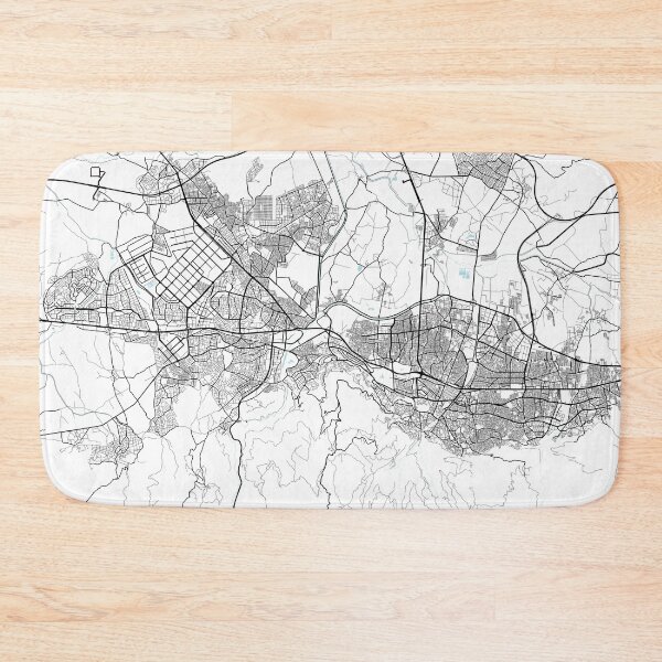 Item preview, Bursa City Map of Turkey - Circle designed and sold by deMAP.