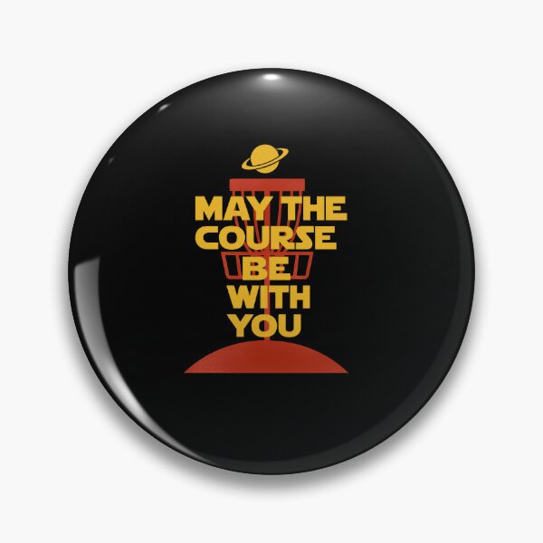 Item preview, Disc Golf Galaxy Parody – May the Course Be With You T-Shirt designed and sold by ownzarme.