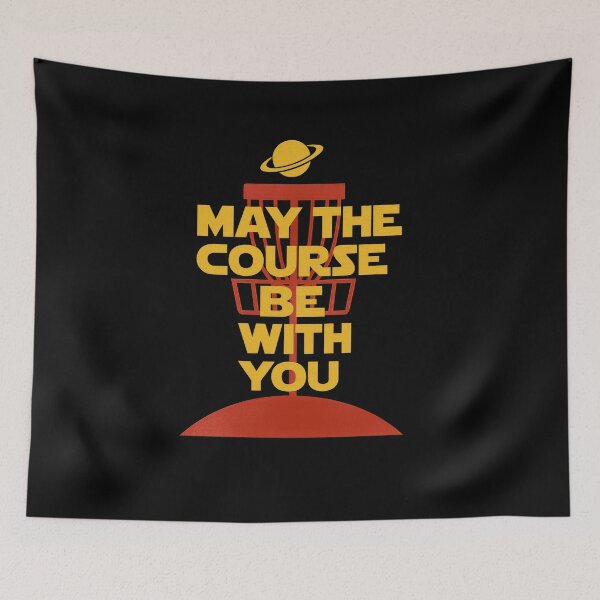 Item preview, Disc Golf Galaxy Parody – May the Course Be With You T-Shirt designed and sold by ownzarme.