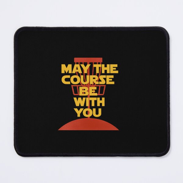 Item preview, May the Course Be With You – Sci-Fi Disc Golf Silhouette designed and sold by ownzarme.