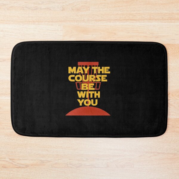 Item preview, May the Course Be With You – Sci-Fi Disc Golf Silhouette designed and sold by ownzarme.