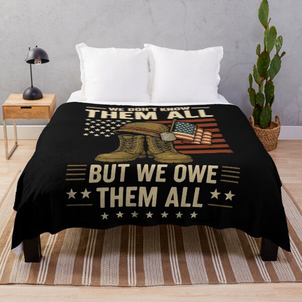 Item preview, We Owe Them All Patriotic Veterans Day Memorial Day designed and sold by Blok45.