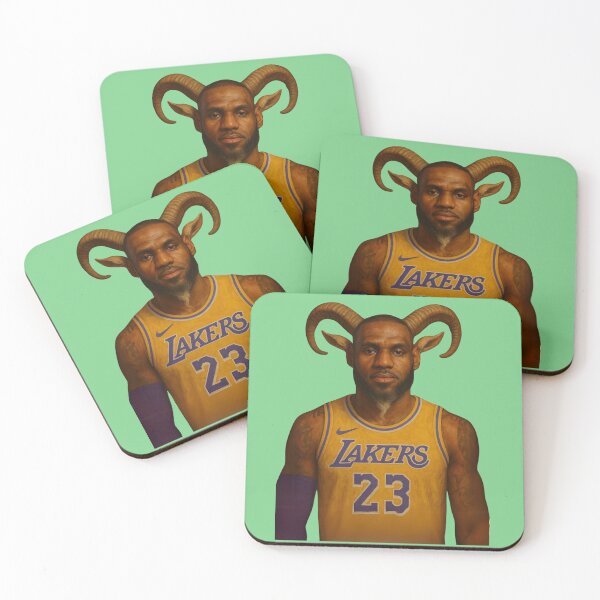 Item preview, GOAT JAMES LAKERS designed and sold by Jordan vs Lebron.