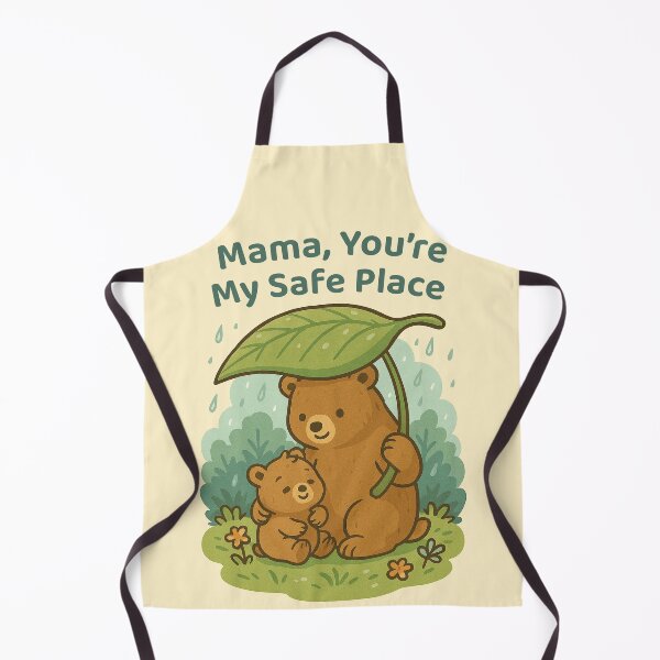 Item preview, Mama Bear Hug – Mother's Day Cute Rainy Day Art designed and sold by Patternicity.