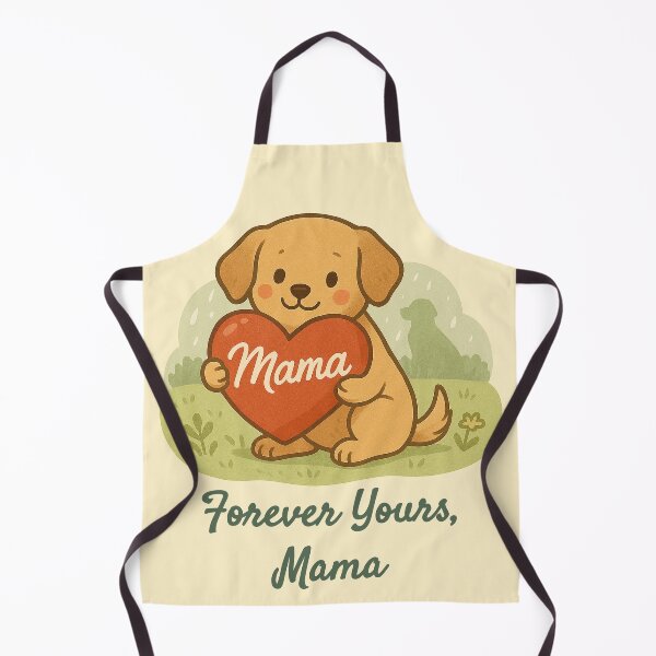 Item preview, Forever Yours Mama – Cute Puppy Mother's Day Gift designed and sold by Patternicity.