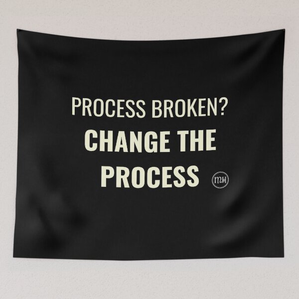 Item preview, Process Broken? Change the Process designed and sold by Writerly Musings.