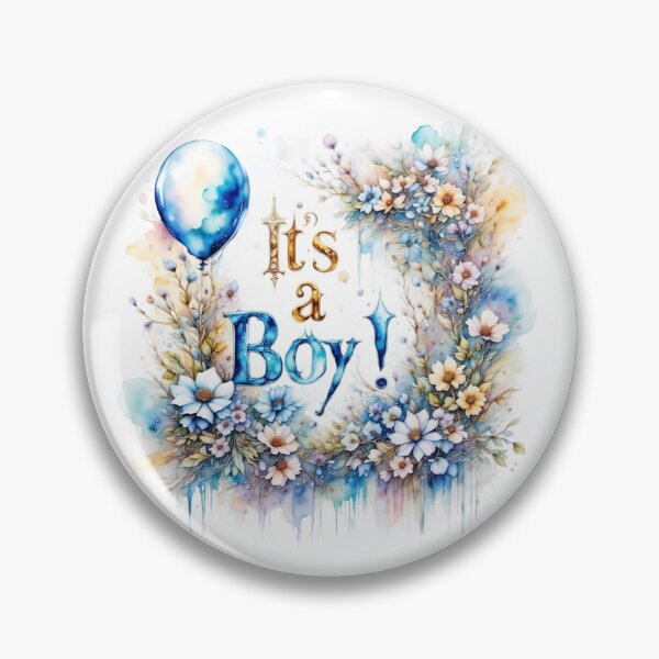Item preview, Baby Shower For a Boy designed and sold by purplesensation.