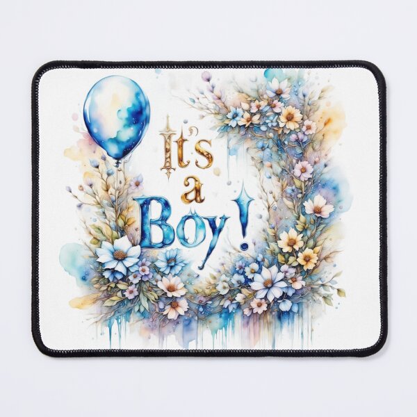 Item preview, Baby Shower For a Boy designed and sold by purplesensation.