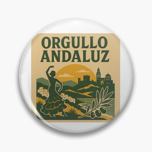 Item preview, Andalusian Pride – Flamenco, Olive Tree and Soul of the South designed and sold by PepeMilano.