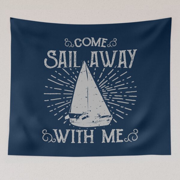Item preview, Sail Away With Me - Vintage Design designed and sold by Zanattaa.