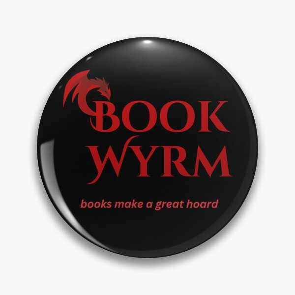 Artikelvorschau, Bücherwyrm - Rot entworfen und verkauft von Writerly Musings.