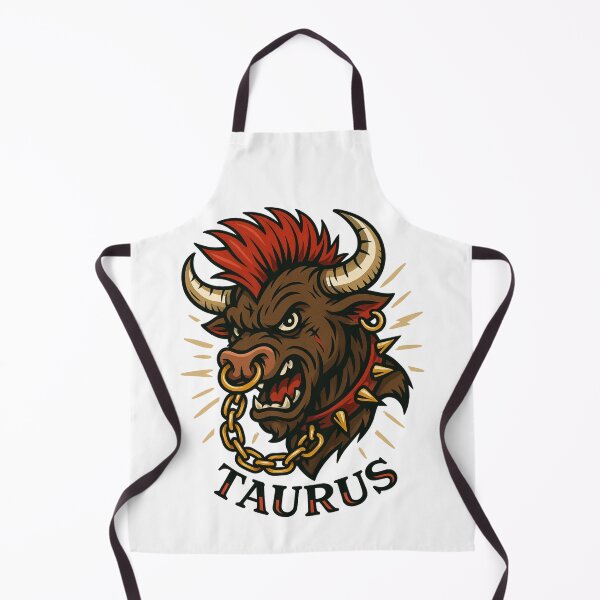 Item preview, Taurus Zodiac Bull – Punk Goth Horoscope designed and sold by UNK-Fatigues.