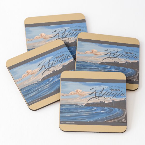 Item preview, Refugio State Beach designed and sold by rocksidestudio.