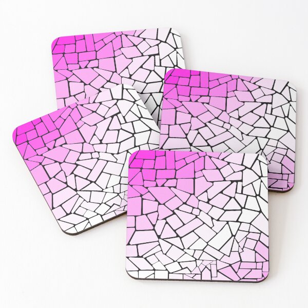 Item preview, Pink Gradient Tiles designed and sold by Alexis Designs.