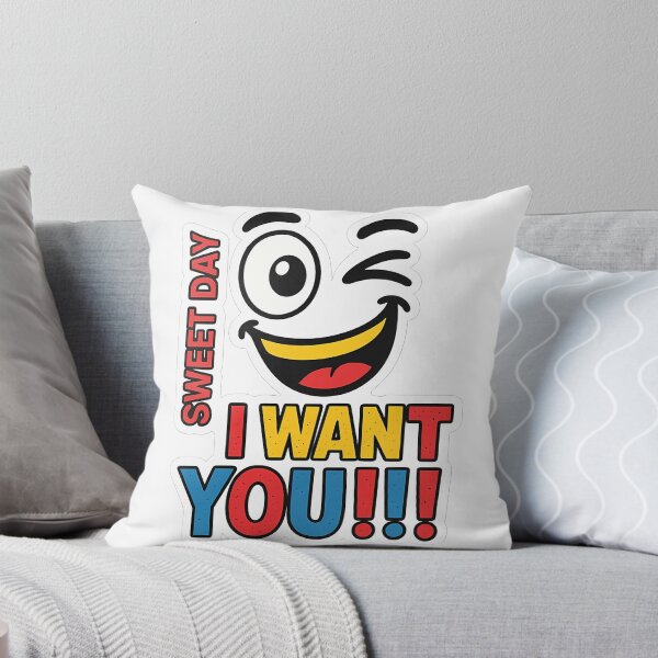 Item preview, ​I Want You – Vintage Pop Art Typography by Sweet Day​ designed and sold by Sweetday2025.