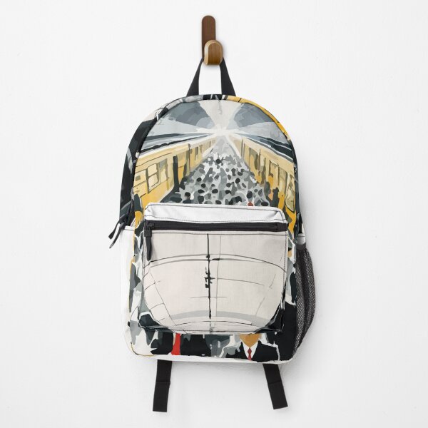 Item preview, The atmosphere of the train station during rush hour. designed and sold by Whose-sweat.