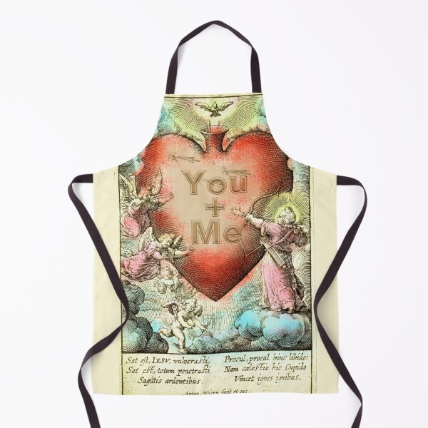 Item preview, Vintage tinted love card with "You + Me" added Valentine's Day designed and sold by PhaedraArt.