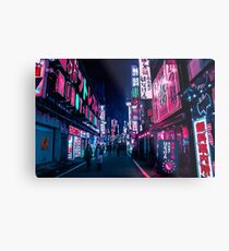 Nocturnal Alley Metal Print