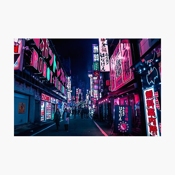 Nocturnal Alley Photographic Print