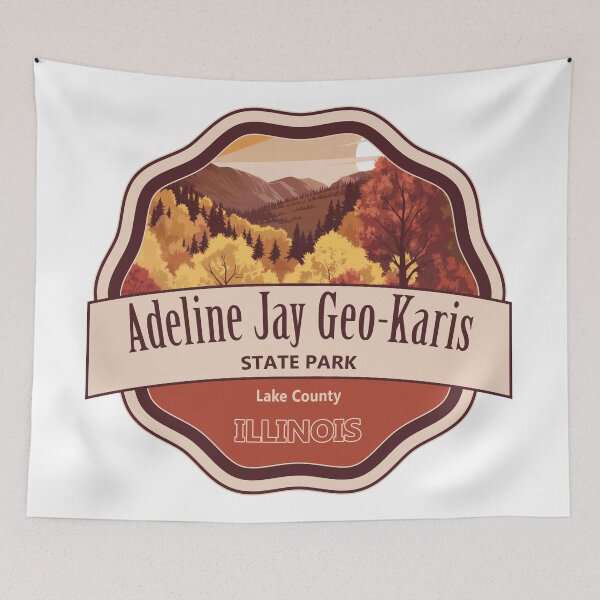 Item preview, Adeline Jay Geo-Karis Illinois Beach State Park, Lake County, Illinois designed and sold by Wanderful-roads.