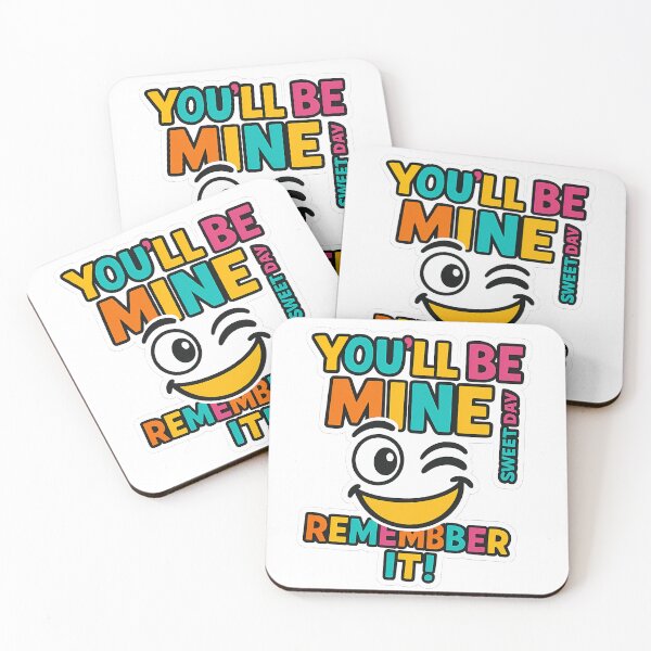 Item preview, ​You Will Be Mine, Remember That – Vintage Pop Art Typography by Sweet Day​ designed and sold by Sweetday2025.