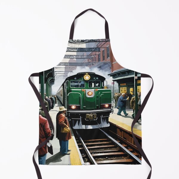 Item preview, The atmosphere of the train station during rush hour. designed and sold by Whose-sweat.