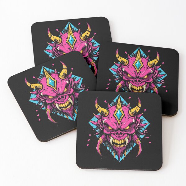 Item preview, Punk Demon Skull Head – Horror Graffiti Monster designed and sold by UNK-Fatigues.