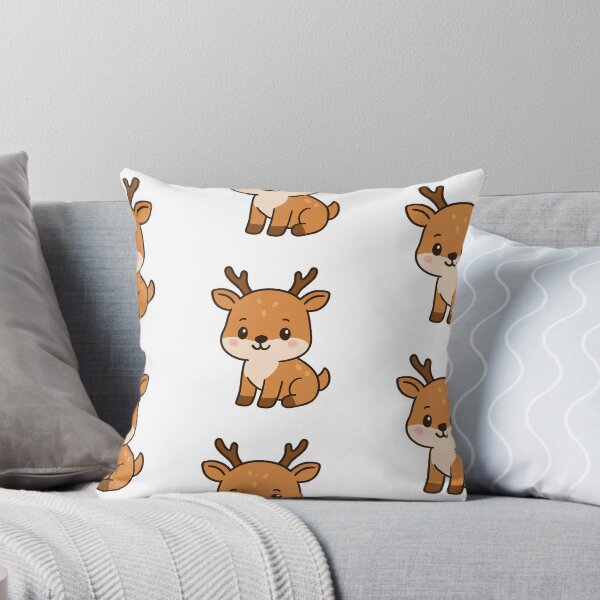 Item preview, Cute Cartoon Reindeer Shirt | Funny Christmas Animal Hoodie | Holiday Gift Idea for Kids & Adults designed and sold by Greywolfbazaar.