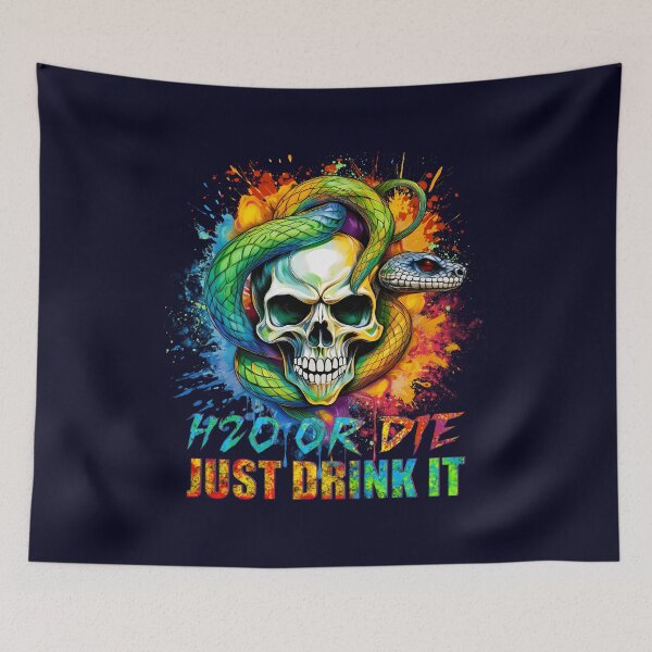 Item preview, H2O or Die Just Drink it designed and sold by rainsdesigns.