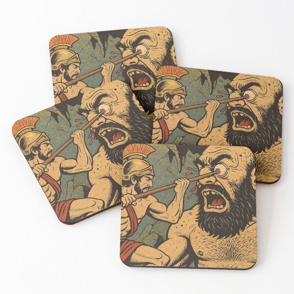 Item preview, Odysseus against Polyphemus designed and sold by Mauswohn.