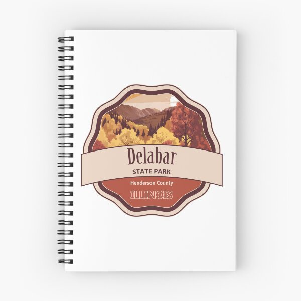 Item preview, Delabar State Park, Henderson County, Illinois designed and sold by Wanderful-roads.