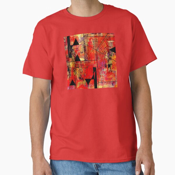 Item preview, Red Textured Abstract designed and sold by ViaARTfactory.