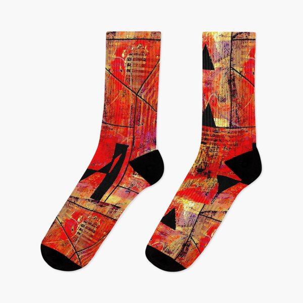 Item preview, Red Textured Abstract designed and sold by ViaARTfactory.